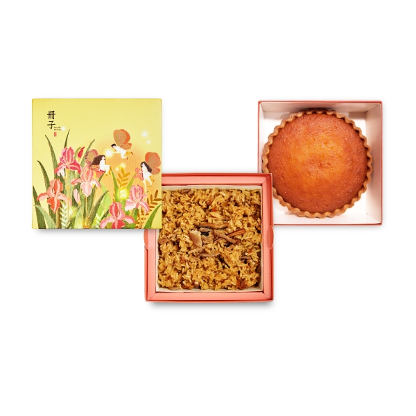 確幸仙子-小雙層-油飯法式B-彌月禮盒
