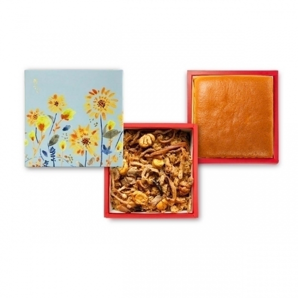 璀璨向陽-油飯蜂蜜蛋糕-彌月禮盒