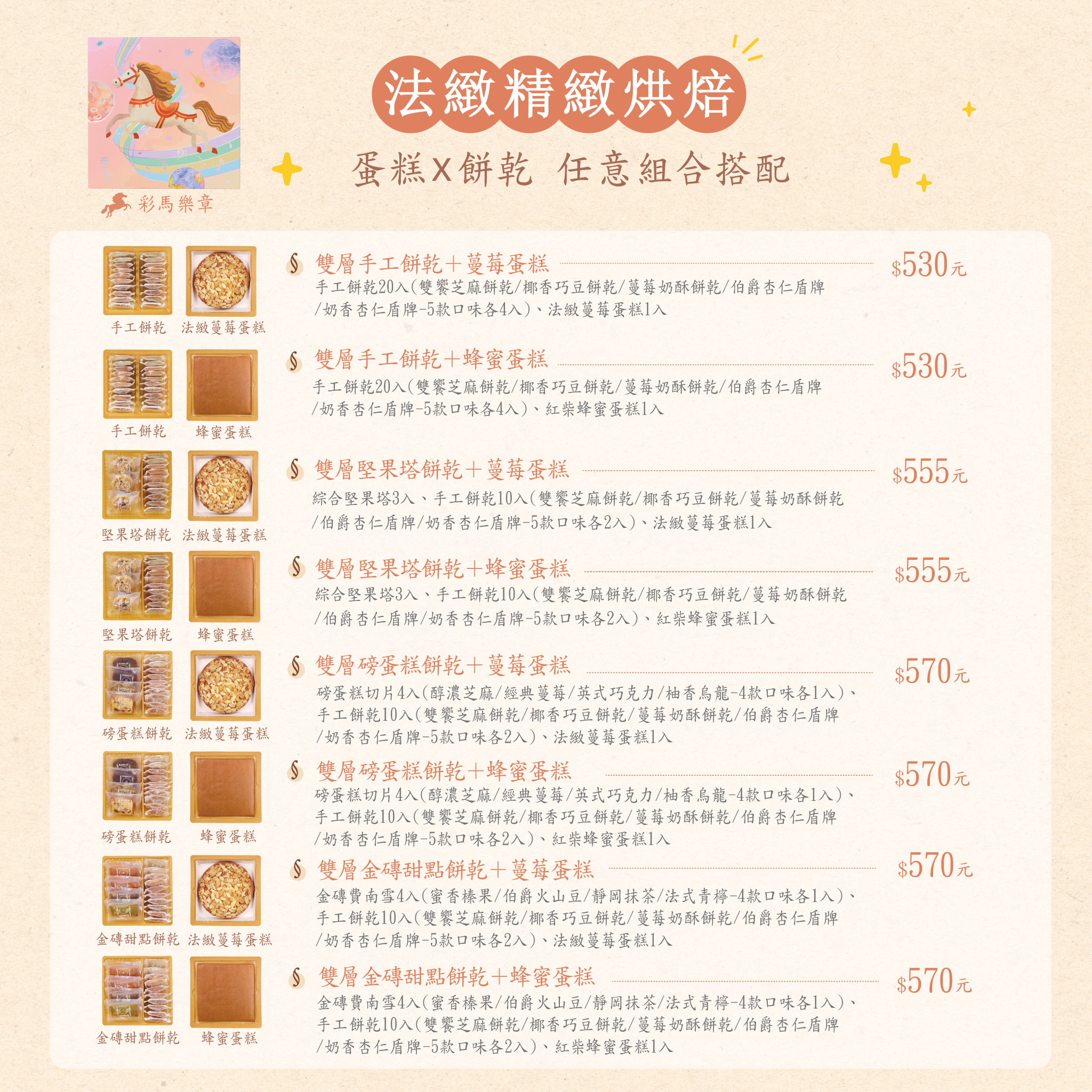 價目表