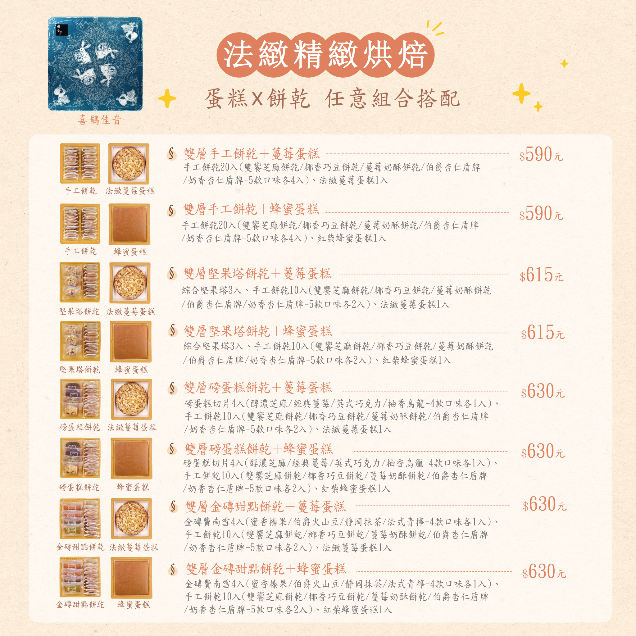價目表