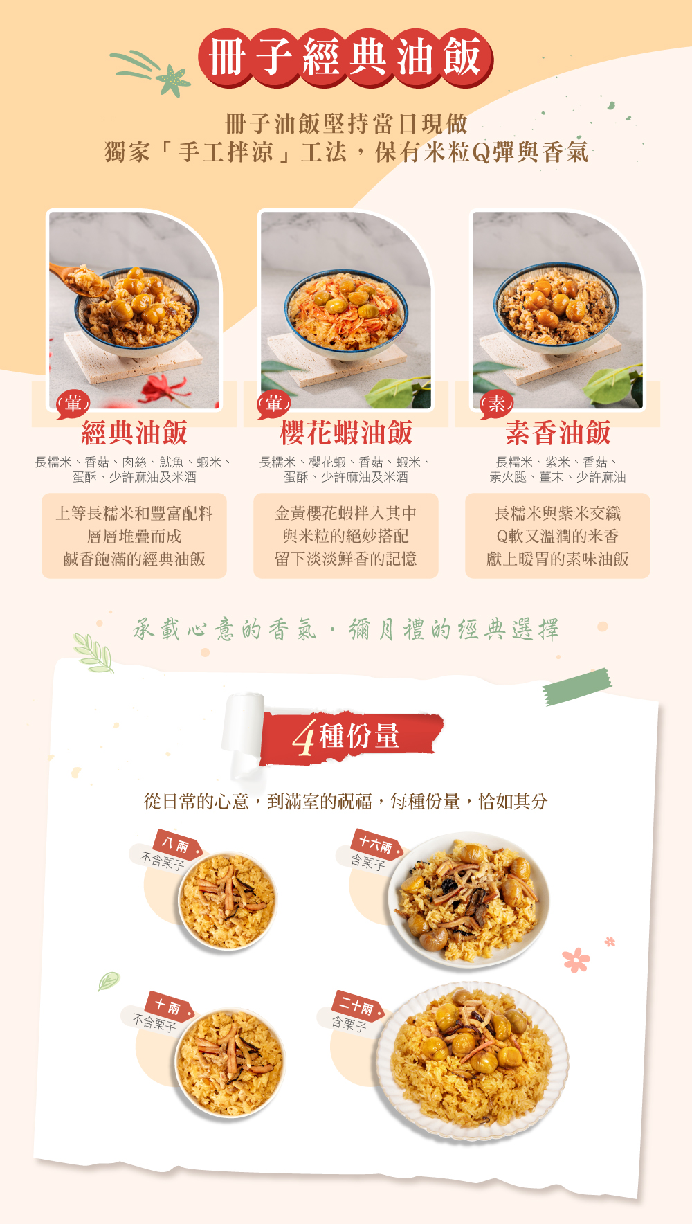 冊子油飯特色介紹