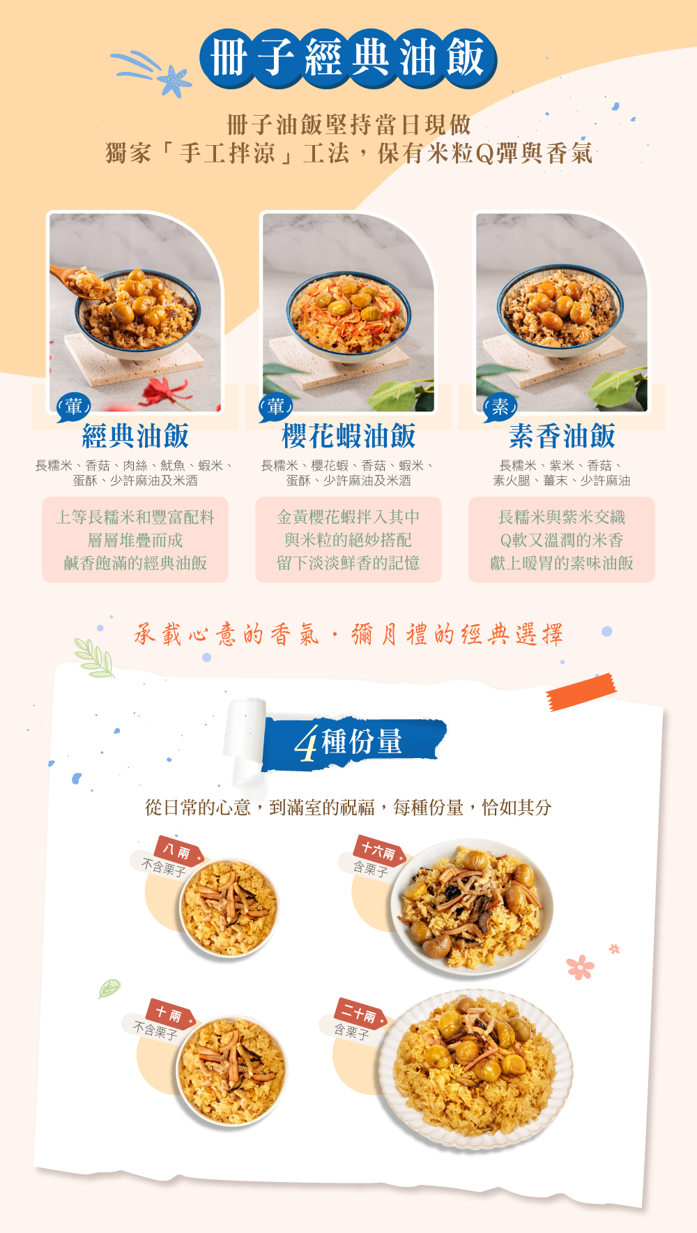 冊子油飯特色介紹