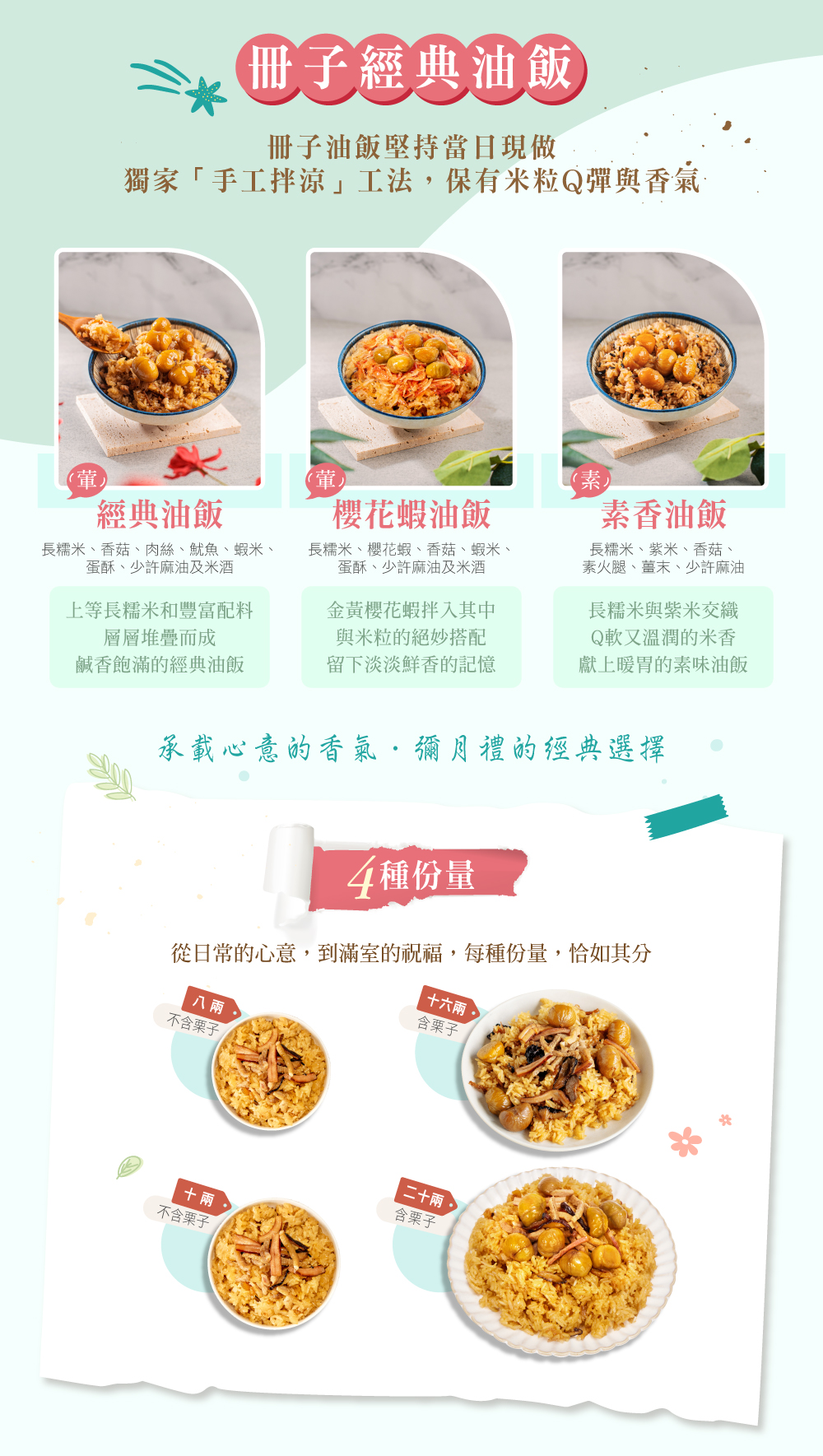 冊子油飯特色介紹