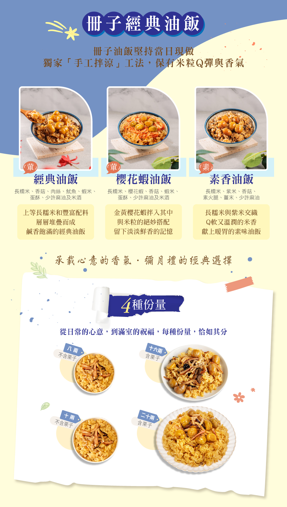 冊子油飯特色介紹