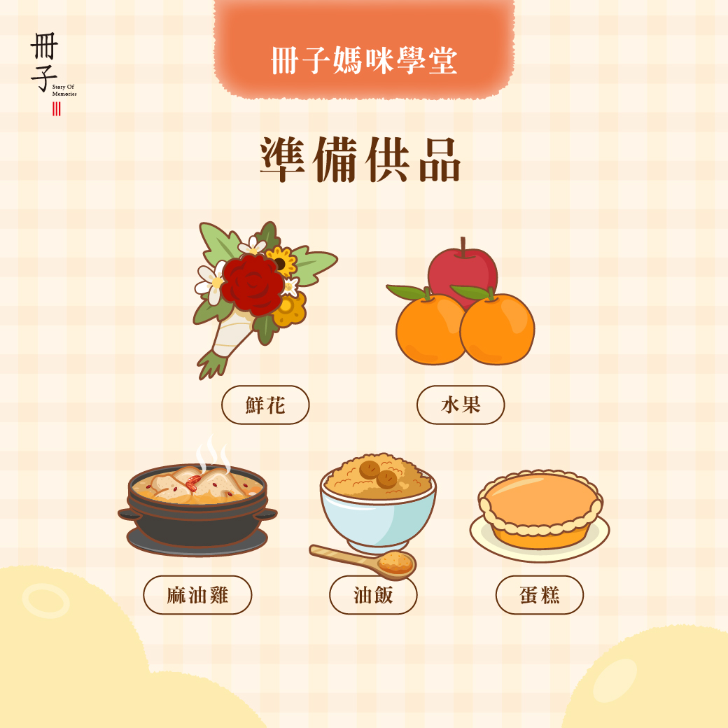 還願準備供品