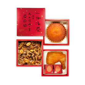 滿盛-三層-蜂蜜蛋糕-彌月禮盒