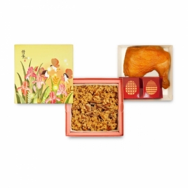 確幸仙子-小雙層-油飯法式A-彌月禮盒