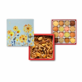璀璨向陽-油飯蜂蜜蛋糕-彌月禮盒