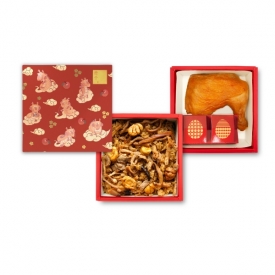 龍喜寶貝-油飯蜂蜜蛋糕-彌月禮盒