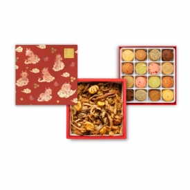 龍喜寶貝-油飯蜂蜜蛋糕-彌月禮盒