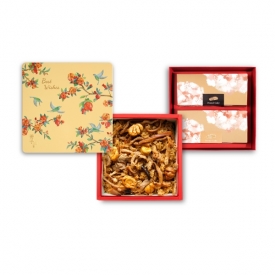 彩鳥飛悅-雙層-油飯十六宮格餅乾禮盒
