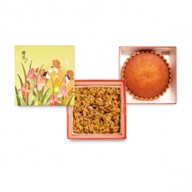 確幸仙子-小雙層-全烘蜂蜜蛋糕餅乾-彌月禮盒