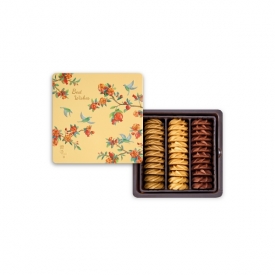 彩鳥飛悅-單層-糕點餅乾禮盒