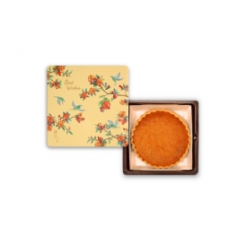 彩鳥飛悅-單層-堅果塔磅蛋糕禮盒